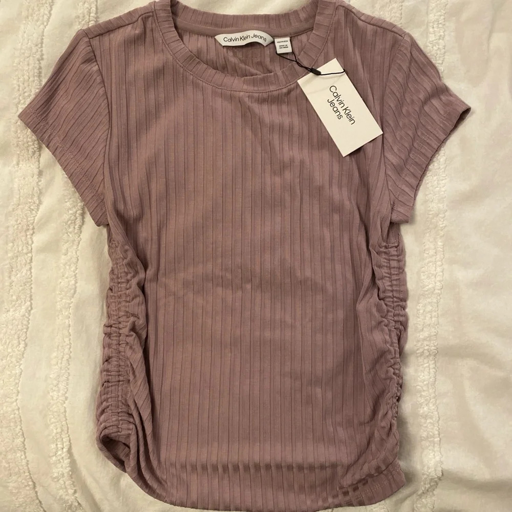 Calvin Klein Ribbed Top - Picture 7 of 10